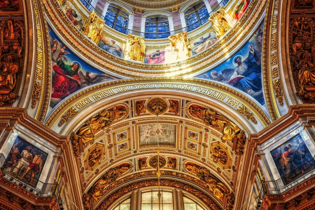 st isaac's cathedral, church, architecture